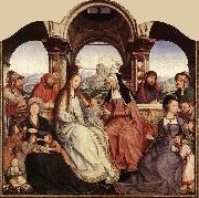 MASSYS, Quentin St Anne Altarpiece (central panel)  g Spain oil painting reproduction